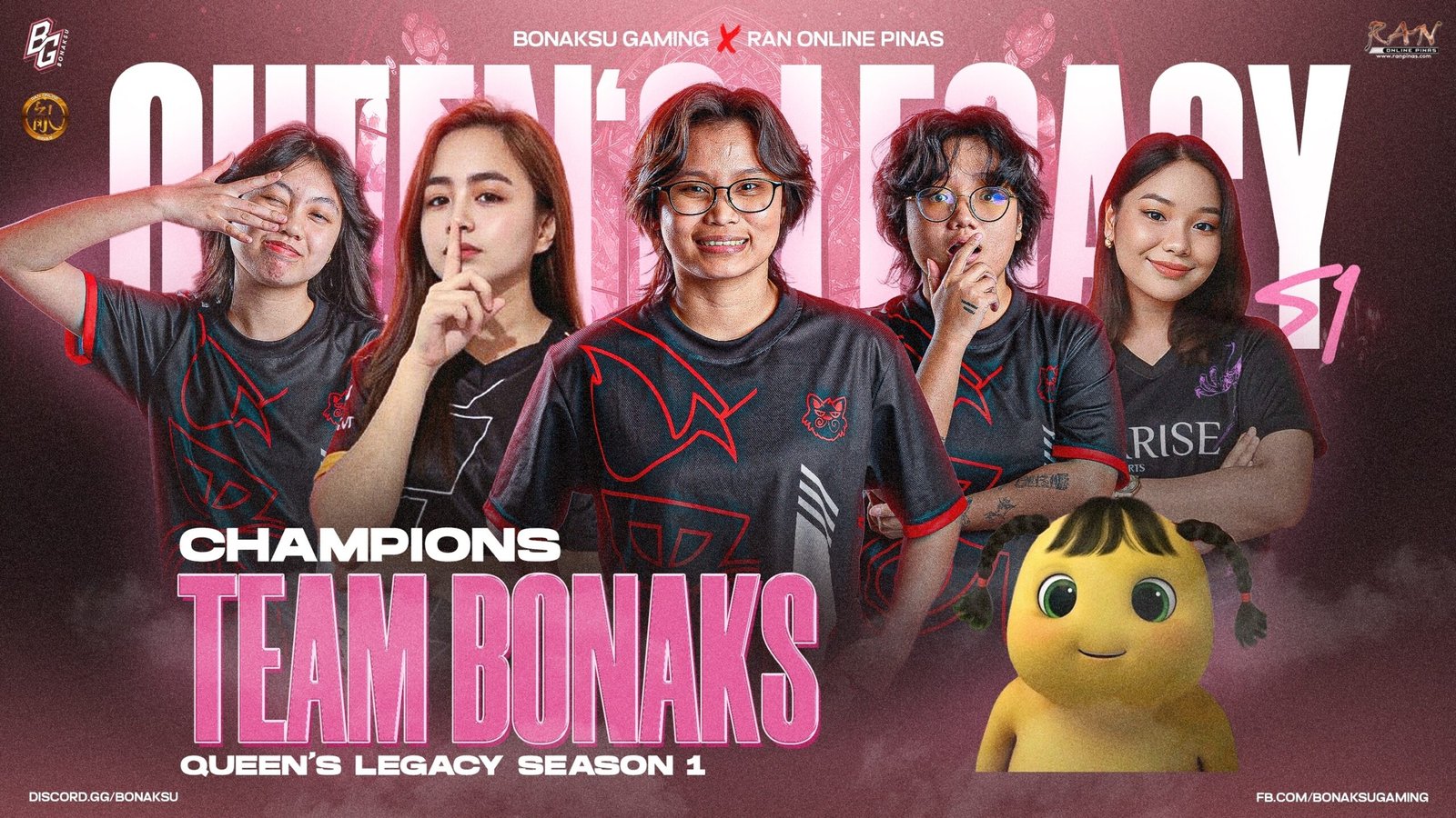 THE BONAKS go undefeated at Bonaksu Gaming: Queen’s Legacy S1